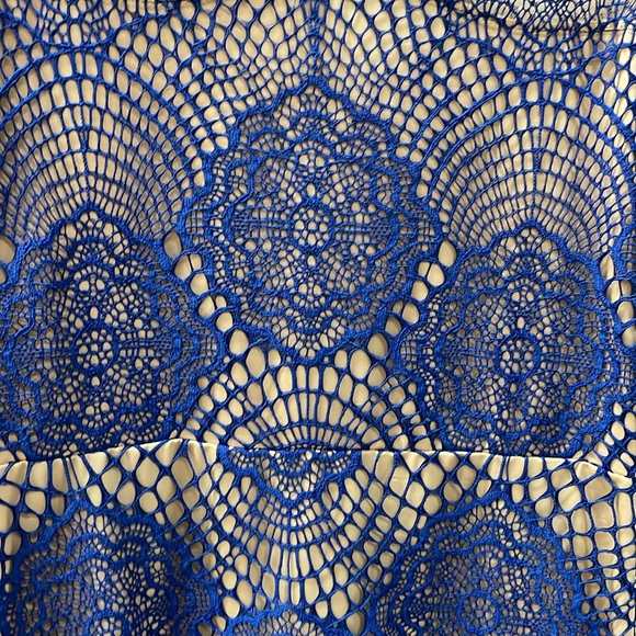 NWT For Love and Lemons Grace Dress in Sapphire Small - Picture 6 of 7